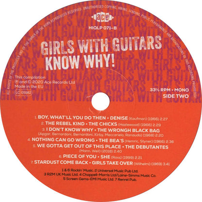 Various : Girls With Guitars Know Why! (LP, Comp, Tra)