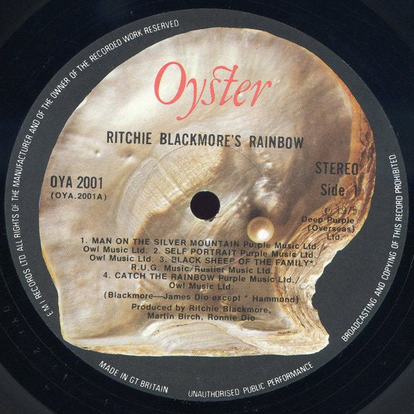 Rainbow : Ritchie Blackmore's Rainbow (LP, Album, Gat)