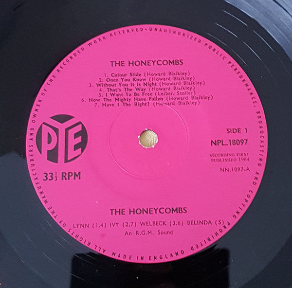 The Honeycombs : The Honeycombs (LP, Album, Mono)