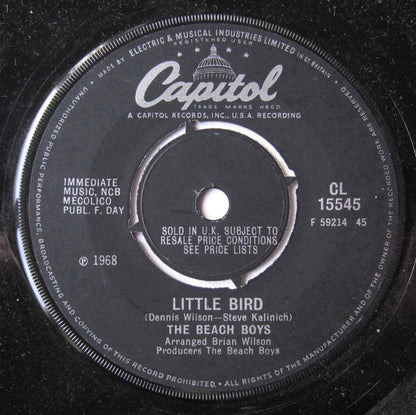 The Beach Boys : Friends / Little Bird (7", Single)