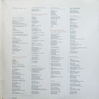 Sade : Promise (LP, Album, Gat)