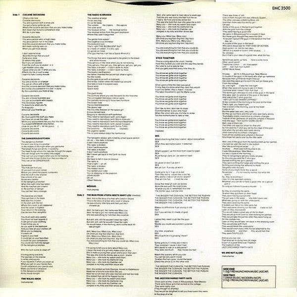 Zappa* : The Man From Utopia (LP, Album, RE, RM)