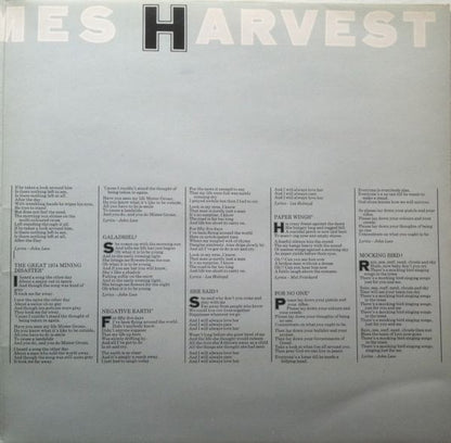 Barclay James Harvest : Live (2xLP, Album, Gat)