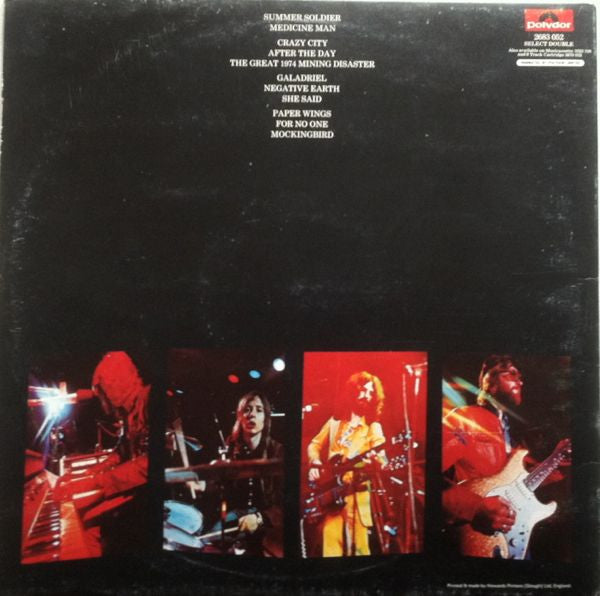 Barclay James Harvest : Live (2xLP, Album, Gat)