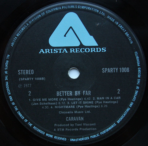 Caravan : Better By Far (LP, Album)