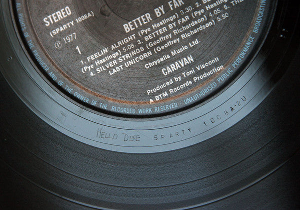 Caravan : Better By Far (LP, Album)