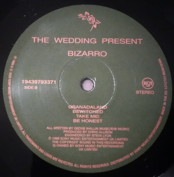 The Wedding Present : Bizarro (LP, Album, RE)