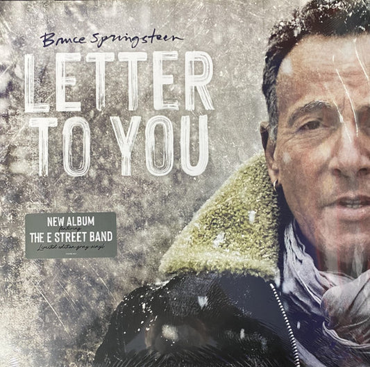 Bruce Springsteen : Letter To You (LP, Gra + LP, S/Sided, Etch, Gra + Album, Ltd)