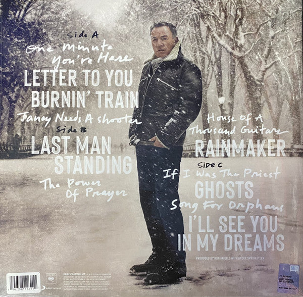 Bruce Springsteen : Letter To You (LP, Gra + LP, S/Sided, Etch, Gra + Album, Ltd)