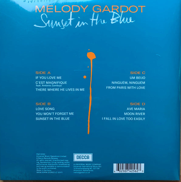 Melody Gardot : Sunset In The Blue (2xLP, Album, 180)