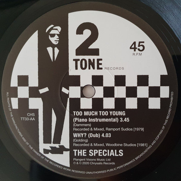 The Specials : Dub Mixes Exclusive (10", RSD, Single, Ltd)