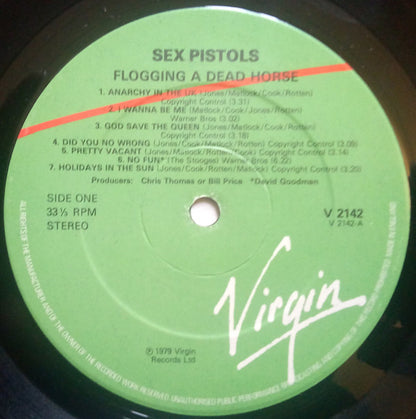 Sex Pistols : Flogging A Dead Horse (LP, Comp)