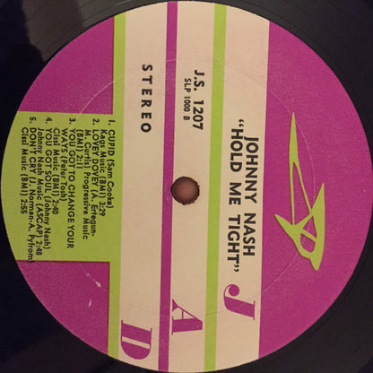 Johnny Nash : Hold Me Tight (LP, Album)