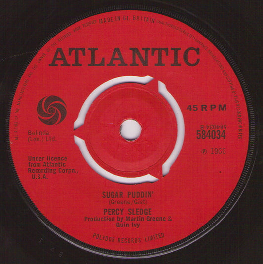 Percy Sledge : Warm And Tender Love (7", Single, 3-P)