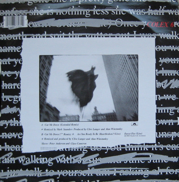 Lloyd Cole And The Commotions* : Cut Me Down (Remix) (12")