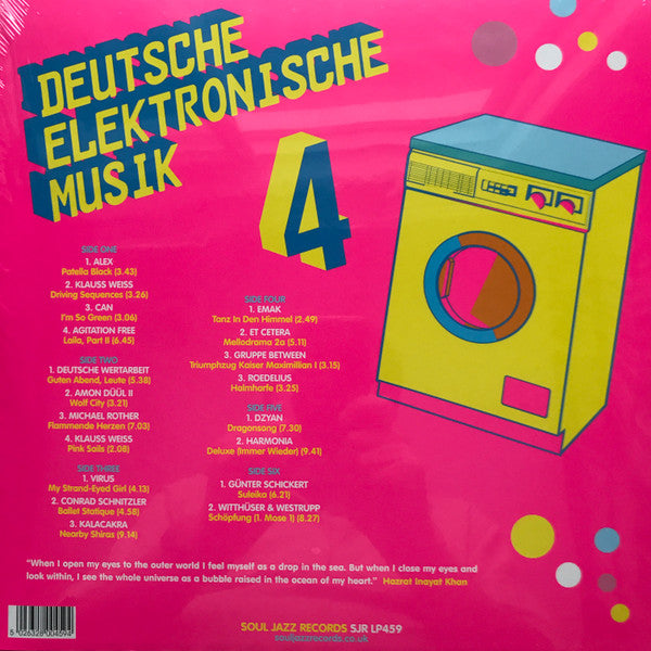 Various : Deutsche Elektronische Musik 4 (Experimental German Rock And Electronic Music 1971-83) (3xLP, Comp)