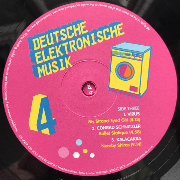 Various : Deutsche Elektronische Musik 4 (Experimental German Rock And Electronic Music 1971-83) (3xLP, Comp)