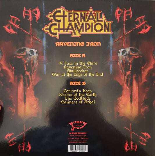 Eternal Champion : Ravening Iron (LP, Album, Ltd, Blu)