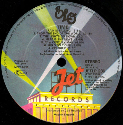 Electric Light Orchestra : Time (LP, Album)