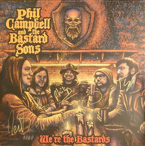 Phil Campbell & The Bastard Sons : We're The Bastards (2xLP, Album, Ltd, Sil)