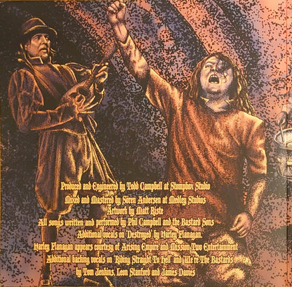 Phil Campbell & The Bastard Sons : We're The Bastards (2xLP, Album, Ltd, Sil)