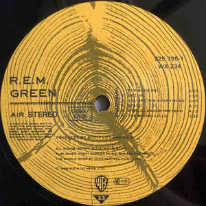 R.E.M. : Green (LP, Album, DMM)