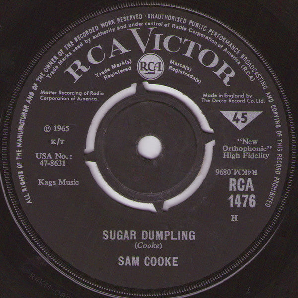 Sam Cooke : Sugar Dumpling (7")
