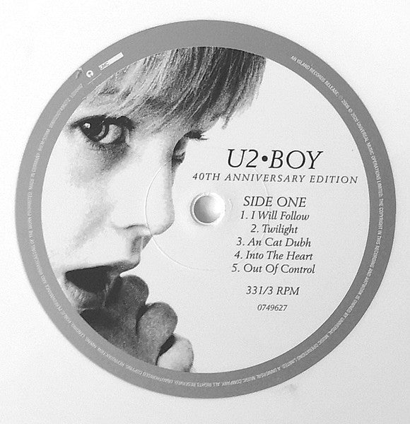 U2 : Boy (LP, Album, RSD, Ltd, RE, RM, Whi)