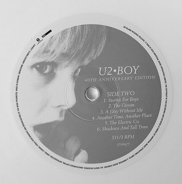 U2 : Boy (LP, Album, RSD, Ltd, RE, RM, Whi)