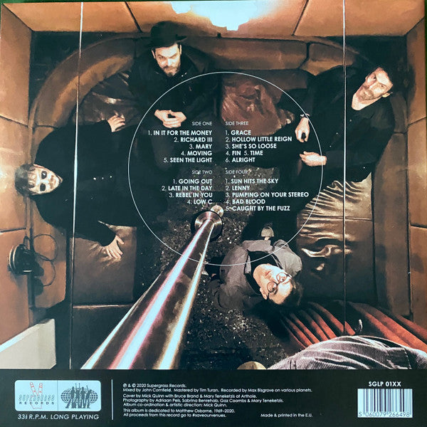 Supergrass : Live On Other Planets (2xLP, Album, Ltd)