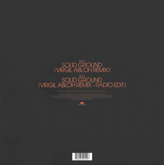 Michael Kiwanuka : Solid Ground (Virgil Abloh Remix) (10", Gol)