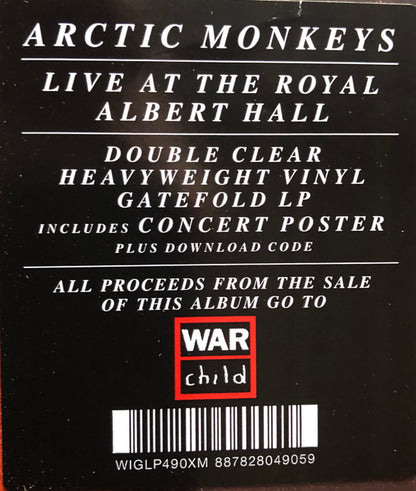 Arctic Monkeys : Live At The Royal Albert Hall (2xLP, Album, Cle)