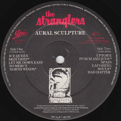 The Stranglers : Aural Sculpture (LP, Album)