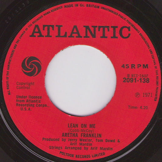 Aretha Franklin : Spanish Harlem (7", Single)