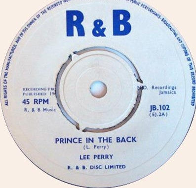 Lee Perry : Prince In The Back / Don't Copy (7")