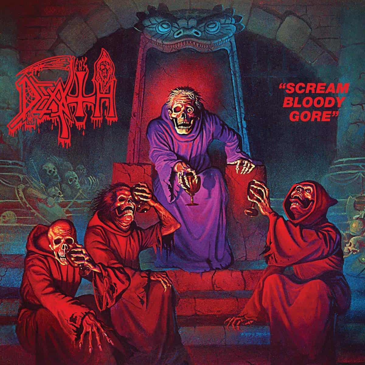 Death - Scream Bloody Gore Reissue cover artwork