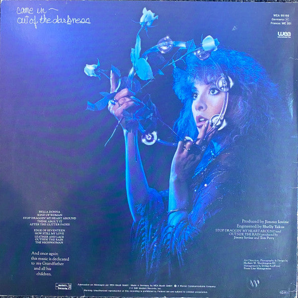 Stevie Nicks : Bella Donna (LP, Album, RE)