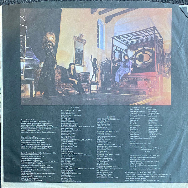 Stevie Nicks : Bella Donna (LP, Album, RE)