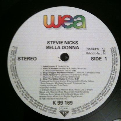 Stevie Nicks : Bella Donna (LP, Album, RE)