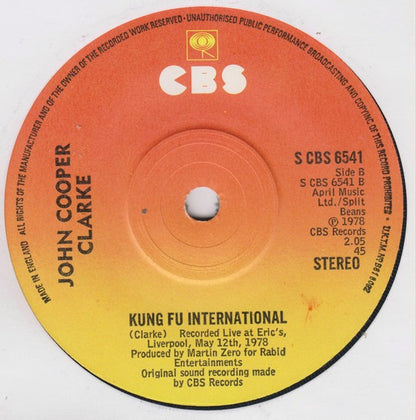 John Cooper Clarke : Post-War Glamour Girl (7", Single)