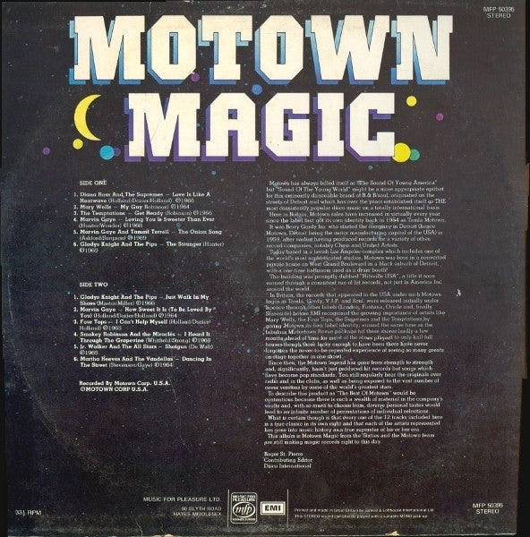 Various : Motown Magic (LP, Comp)