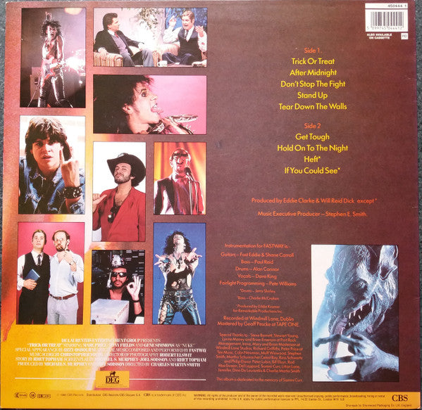 Fastway (2) : Trick Or Treat (Original Motion Picture Soundtrack) (LP, Album)