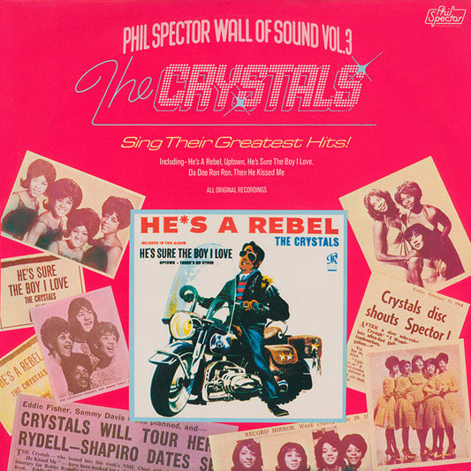 The Crystals : The Crystals Sing Their Greatest Hits (LP, Comp)