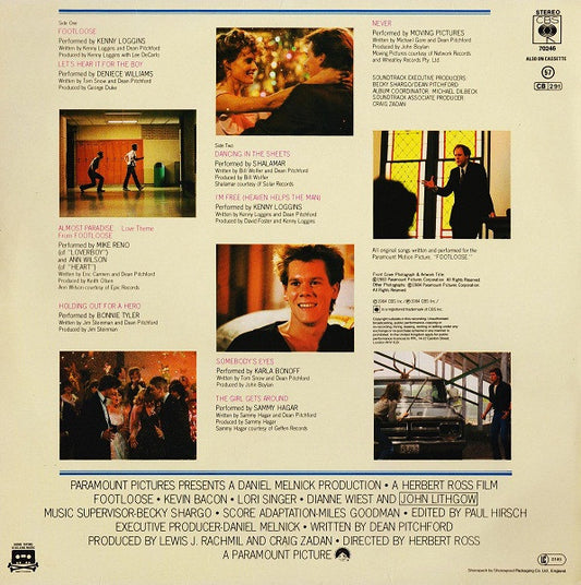 Various : Footloose - Original Soundtrack Of The Paramount Motion Picture (LP)