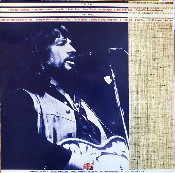 Waylon Jennings : The Taker (LP, Comp)