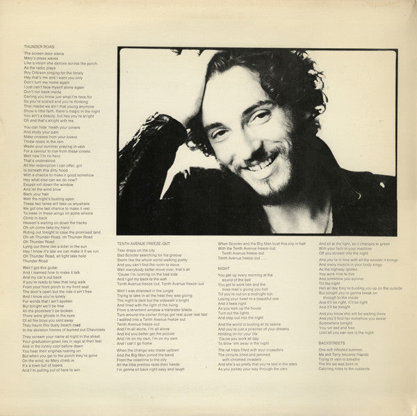 Bruce Springsteen : Born To Run (LP, Album, Gat)