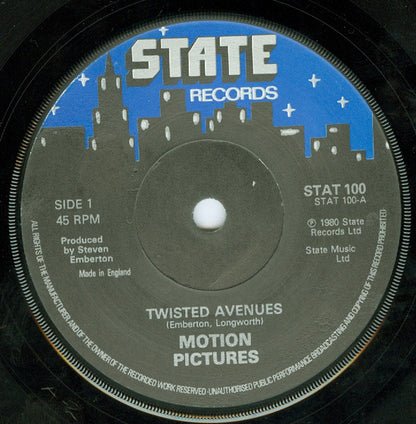 Motion Pictures (2) : Twisted Avenues (7", Single)