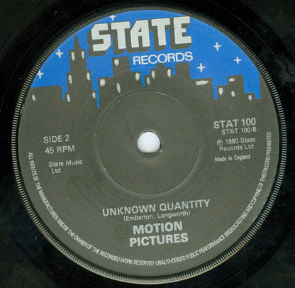 Motion Pictures (2) : Twisted Avenues (7", Single)