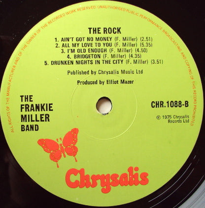 The Frankie Miller Band : The Rock (LP, Album, EMI)