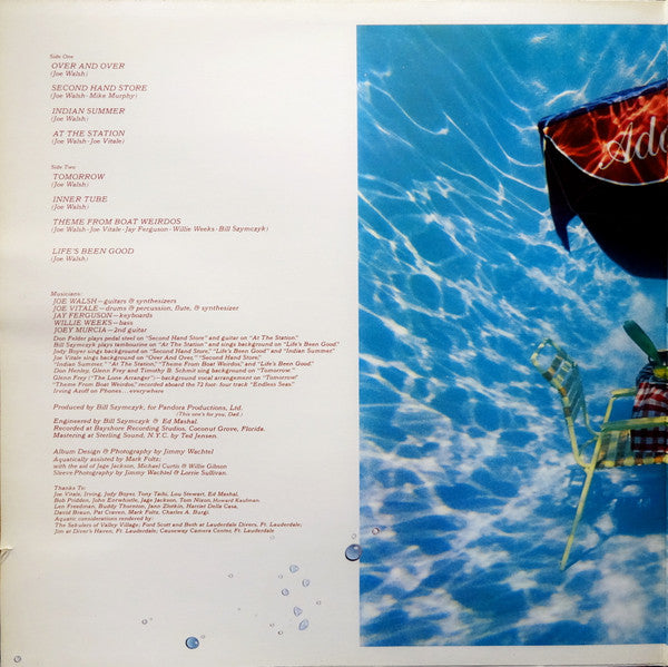 Joe Walsh : "But Seriously, Folks..." (LP, Album, Gat)